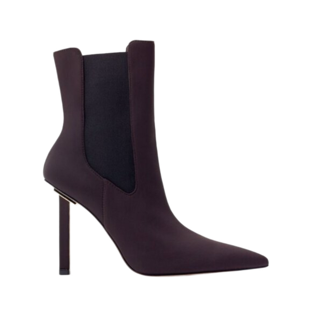 GOOD AMERICAN High Kickstand Chocolate Neoprene Women's size 7.5 NIB